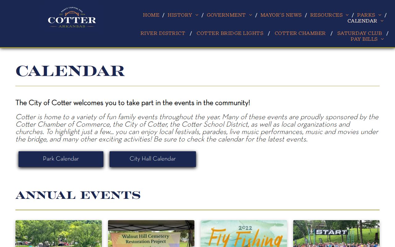 Baxter County traffic warrant Cotter court calendar