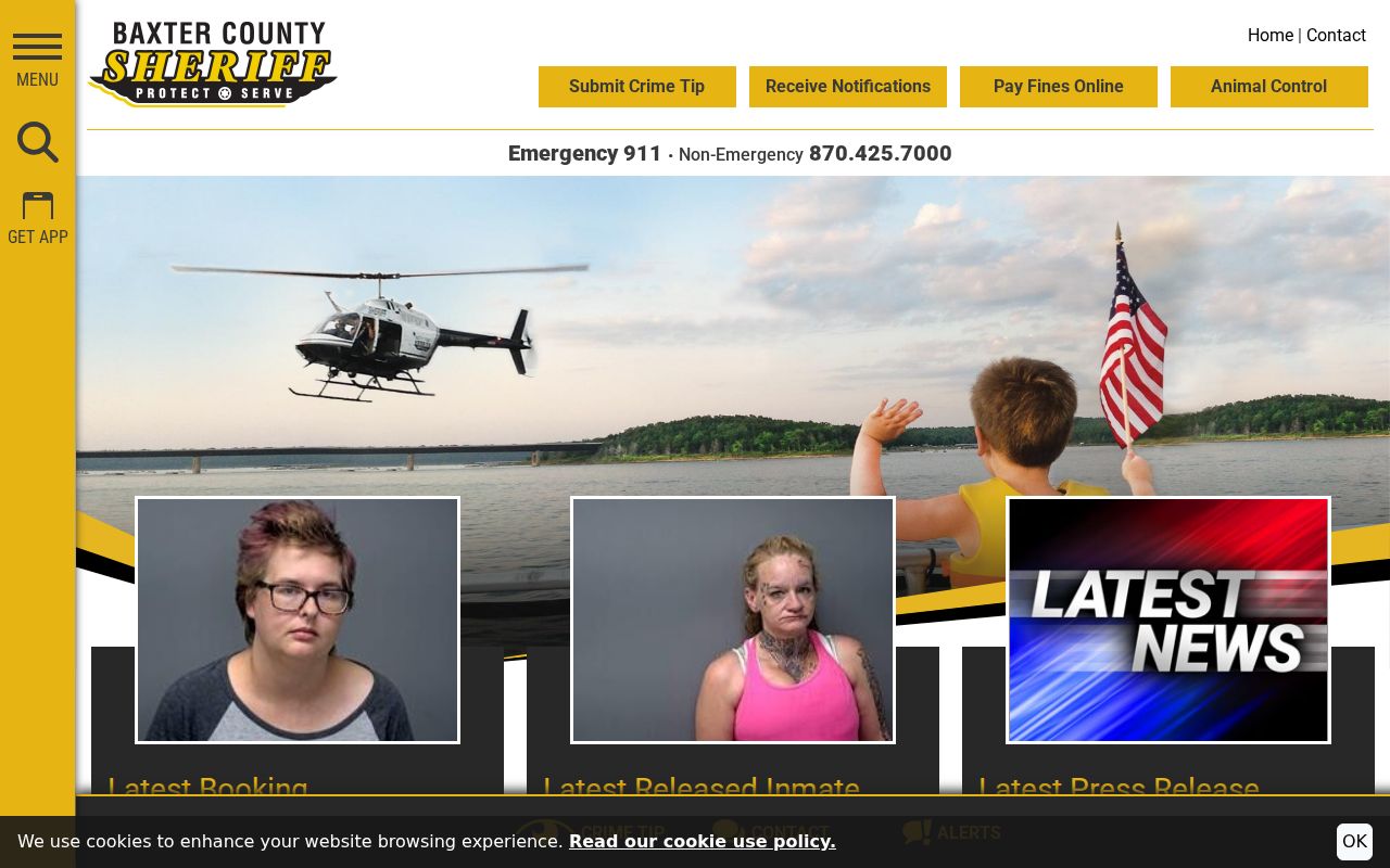 Baxter County Sheriff public records and contact entry points